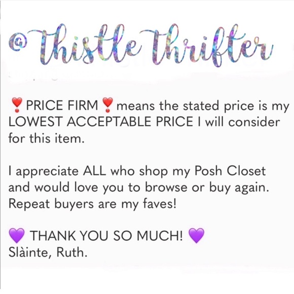 💜 POSH CLOSET INFORMATION 💜 - Picture 12 of 14